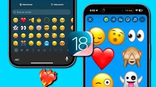 COMO TENER LOS EMOJIS de iPHONE IOS 18 en ANDROID 2025 ACTUALIZADO con NUEVOS EMOJIS de IPHONE 16