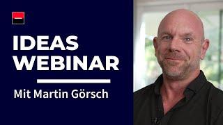 Jahresausblick 2025: Martin Görsch mit dem Ausblick auf die Finanzmärkte - ideas Webinar 23.01.2025