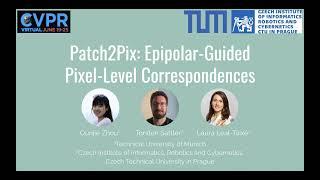 Patch2Pix: Epipolar-guided pixel-level correspondences (CVPR 2021)