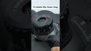 Vector Optics // How To Release The 34mm Continental Zero Stop?