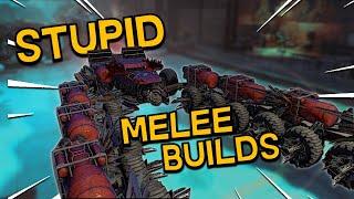 Silly Melee Builds -- Crossout