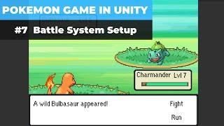 Make A Game Like Pokemon in Unity | #7 - Battle System Setup