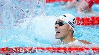 David Popovici comes out on top in men’s 200m free as USA’s Luke Hobson wins bronze | Paris Olympics