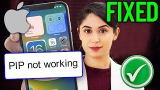 How To Fix PIP Not Working on iPhone or iPad 2024 | Enable picture in picture iPhone