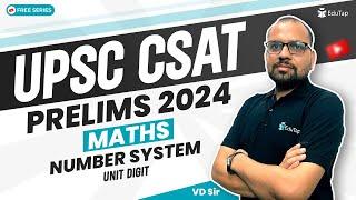 Number System UPSC CSAT | CSAT Maths Syllabus Questions | CSAT Maths Question and Answers PDF EduTap