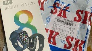 Unboxing Apple Watch 8 Copy  | SK premium Gadget | Instagram shop #apple #watch #copy #viral #shorts