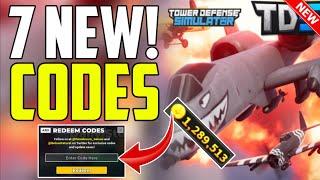 ️NEW CODES!!️ TOWER DEFENSE SIMULATOR ROBLOX CODES 2024 - TOWER DEFENSE CODES 2024 - TDS