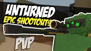 EPIC SHOOTOUTS - Unturned Arena | Can I Win?! (PVP)