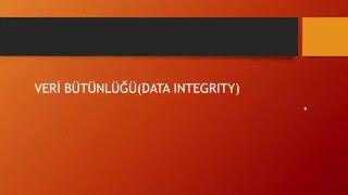 Sql Server Data Integrity