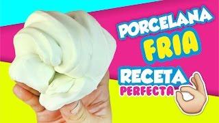 PORCELANA FRIA: Receta PERFECTA! No se agrieta, flexible y suave! El Arte de PauTutoriales