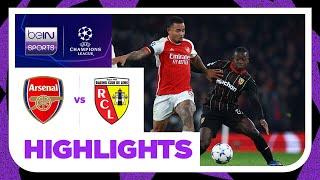 Arsenal v Lens | Champions League 23/24 | Match Highlights