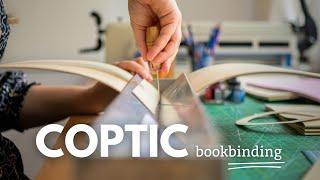 Let's learn COPTIC bookbinding and make an aquarelle sketchbook