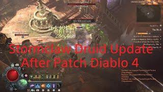 Diablo IV Stormclaw Druid Update After Patch