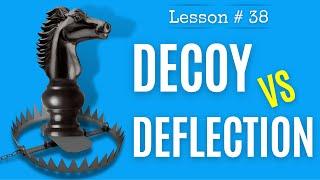Chess lesson # 38: Decoy vs Deflection | Chess tactics with National Master Robert Ramirez
