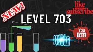 WATER Sort Puzzle Level 703