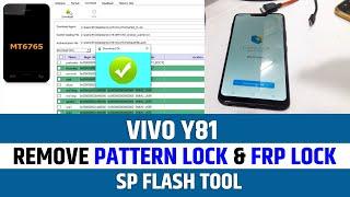 VIVO Y81 ( 1803 ) BYPASS PATTERN LOCK & FRP LOCK