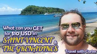 What can you get for $10 USD in Saint Vincent and The Grenadines? Country 63/197