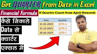 !!! Wonderful Trick to Calculate Quarter from Date in Excel (In Easy Steps)