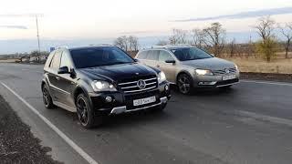 ML63 AMG vs VW PASSAT Stage 3 (заезд 2)