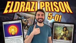  5-0  With NEW Eldrazi Aggro Prison | MODERN | MTG