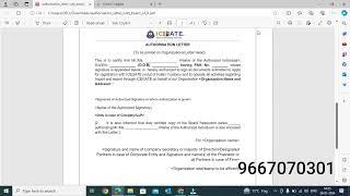 Latest Authorization letter 30-01-2024 for ICEGATE REGISTRATION