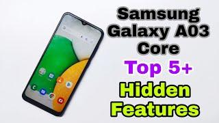 Samsung Galaxy A03 Core Top 5+ Hidden Features | Samsung Galaxy A03 Core Tips-Tricks 