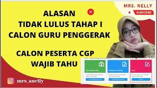 ALASAN MENGAPA TIDAK LULUS TAHAP 1 CALON GURU PENGGERAK, TIPS AGAR LULUS ( ESSAY GURU PENGGERAK )