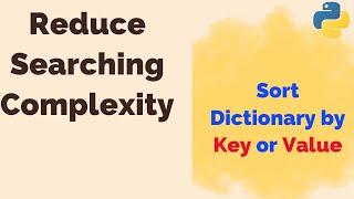 Sort Dictionary by Key and Value in Python