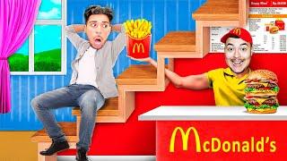 J'AI OUVERT UN MCDONALD'S DANS MA MAISON !