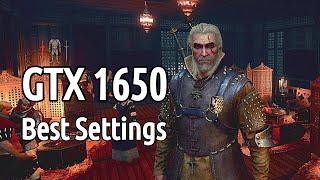 GTX 1650 4G6 | Witcher 3 | Best Graphics Settings