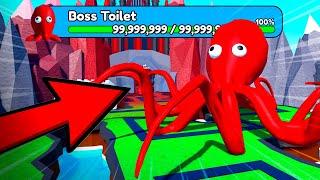 OMG!!  NEW SECRET BOSS IN WAVE 200 ENDLESS MODE!! Toilet Tower Defence