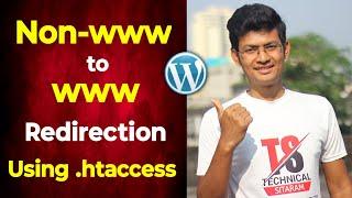 How to Redirect Non-WWW to WWW and WWW to Non-WWW URL in cPanel .htaccess | #website #blogging