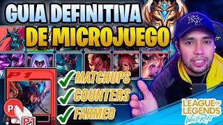 ¡MICROJUEGO AVANZADO! - Guía COMPLETA de microjuego en Wild Rift