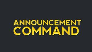 Create Custom Announcement Command For Bot In DBD | Bot Designer For Discord | DBD AND MORE