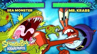 Mr. Krabs Joins the Battle Video Game Arena!  SpongeBob SquareOff