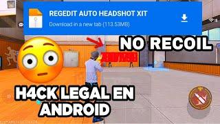 NUEVO ARCHIVO METADATA  NO RECOIL 999%NUEVA ACTUALIZACIÓN 2025 REGEDIT FREE FIRE MOBILE ANTIBAN