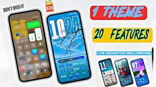 Xiaomi Chinese Theme For  Hyperos User's Apply Now  | 1Theme  + 20 Features Animation 