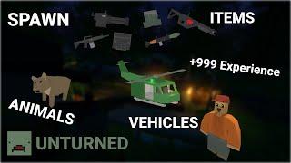 How to Spawn in Items, Vehicles & More in Unturned Singleplayer