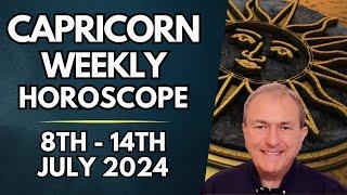 Capricorn Horoscope -  Weekly Astrology - 8th to 14th July 2024