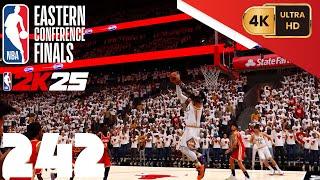 NBA 2K25 =My Career= [PC] (4K) EP242 {Playoffs: Eastern Conference Finals} Game 2 {Hawks @ Bulls}