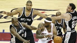 San Antonio Spurs VS Cleveland Cavaliers / NBA finals 2007