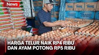 Di Boyolali, Harga Telur Naik Rp4 Ribu dan Ayam Potong Rp5 Ribu