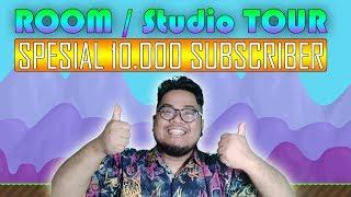 Room / Studio Tour Si Gendut Spesial 10k Subscriber - dZodiaCz Growtopia Indonesia