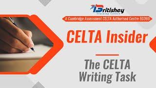 The CELTA Writing Task