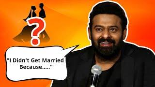 Superstar Prabhas Reveals Why He Didn't Get Married | Lehren TV