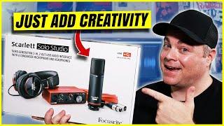 Budget Home Studio Bundle | Focusrite Scarlett Solo Studio 3rd Gen