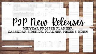 P2P NEW RELEASE! FOUR New Midyear July 2024 to June 2025 Planner Products to Share 