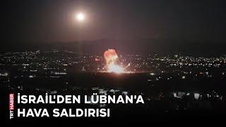 İsrail'den Lübnan'a hava saldırısı: 8 yaralı