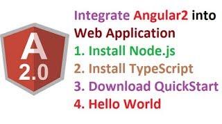 Angular 2 : Integrate Angular with ASP.NET Web Application