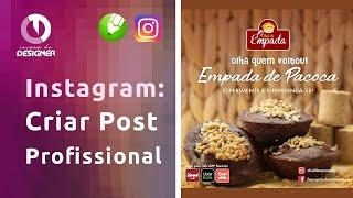 Como criar Post Profissional para Instagram - Corel Draw (fácil)